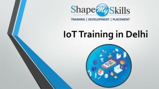Best IoT Training in Delhi
