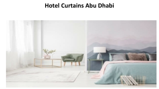 Hotel Curtains Abu Dhabi