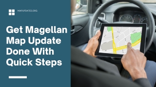Get Magellan Map Update Done With Quick Steps