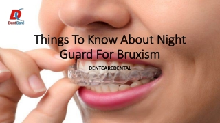 Things To Know About Night Guard For Bruxism