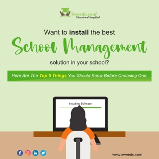 what is install your best school management solution at school sweedu school erp software