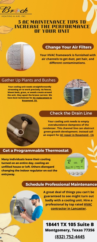 5 AC Maintenance Tips to Increase the Performance of Your (1)