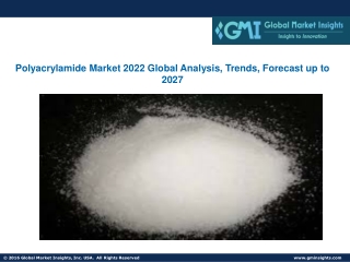 Polyacrylamide Market 2022 Global Analysis, Trends, Forecast up to 2027