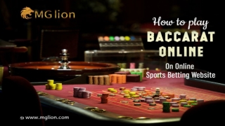 How to play baccarat online on Online Sports Betting Website