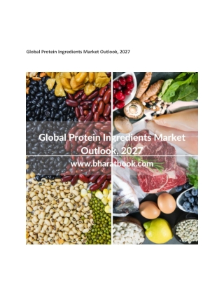 Global Protein Ingredients Market Outlook 2027