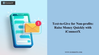 Text to Donate for Nonprofits Raise more Funds Quickly