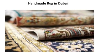 Handmade Rug in Dubai