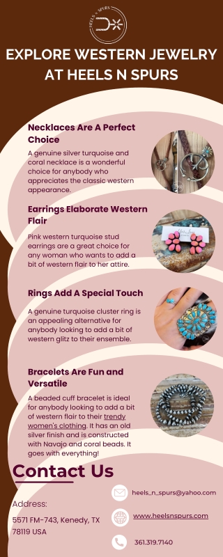 Explore Western Jewelry at Heels N Spurs - Heels N Spurs