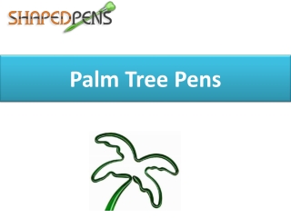 Palm Tree Pens