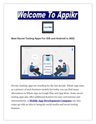 Mobile App Development Company gets adequate demand