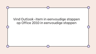 Hoe om te gaan met fouten bij het uplVind Outlook-item in eenvoudige stappen op Office 2010 in eenvoudige stappenoaden v