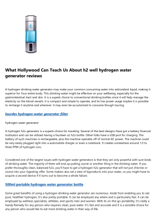 How to Master hydrogen generator from water in 6 Simple Steps