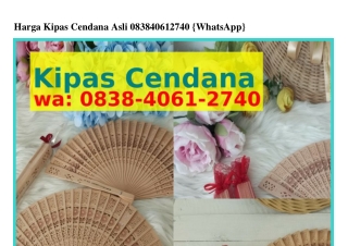 Harga Kipas Cendana Asli (1)