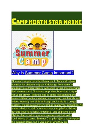 Summer Camp