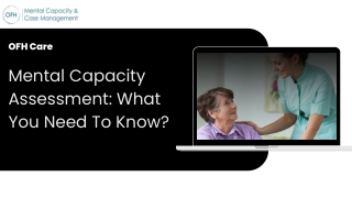 Mental Capacity Assessment