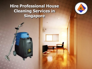 Hire Professional House Cleaning Services in Singapore