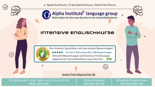 Intensive Englischkurse