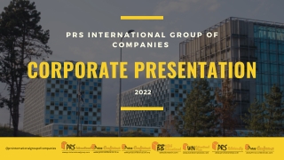 Corporate Presentation