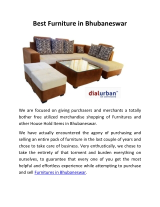 Best Furniture in Bhubaneswar