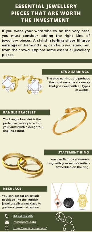 Essential Jewellery Pieces That Are Worth The Investment