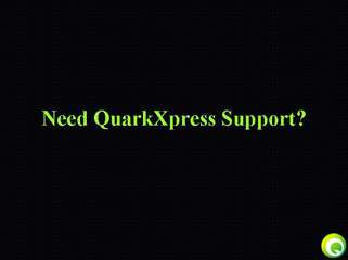 Quark Xpress Plugin Development