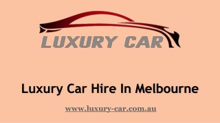 Hire a Ferrari Melbourne