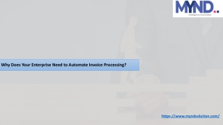 Why Does Your Enterprise Need to Automate Invoice Processing