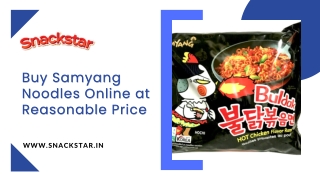 Order Online Samyang Noodles