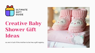 Baby Shower Gift Ideas