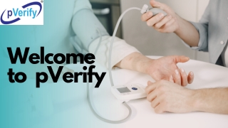 Healthcare Eligibility and Medical API - pVerify