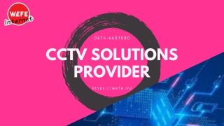 CCTV Solutions Provider