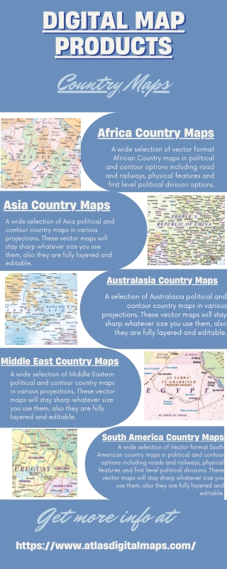 Digital Map Products
