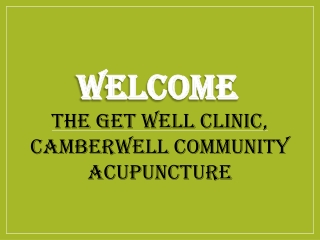 Best Acupuncture for Chronic Pain in Camberwell
