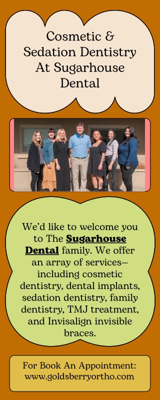 Cosmetic & Sedation Dentistry At Sugarhouse Dental