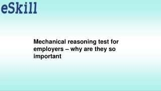 Mechanical reasoning test for employers – why are they so important