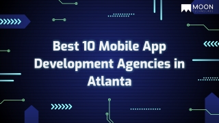 Best 10 Mobile App Development Agencies in Atlanta