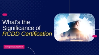 What's the Significance of RCDD Certification for your Structured Cabling Compan