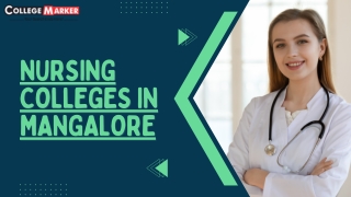 Nursing Colleges in Mangalore