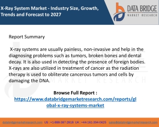 X-Ray System Market