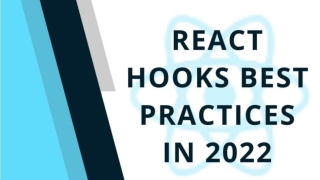 React Hooks Best Practices in 2022