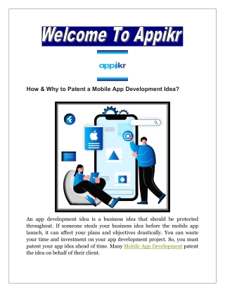 How to Patent an App Development Idea