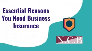 Essential Reasons You Need Business Insurance