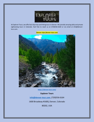 Denver trips|denver-tour.com