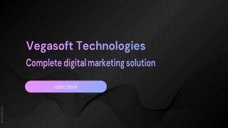 Vegasofttech Complete digital marketing solution