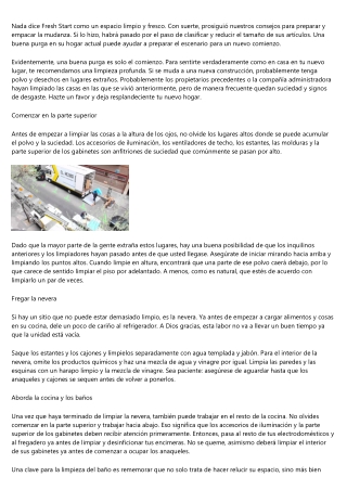 Mudanzas Criss aconseja seguir estos consejos antes de mudarte