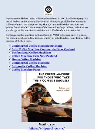 Professional Coffee Machines