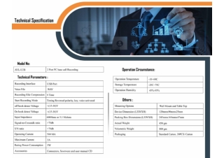 Voice Logger Technical Specification