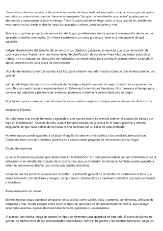 Trucos y consejos para sobrevivir a una reforma integral de vivienda