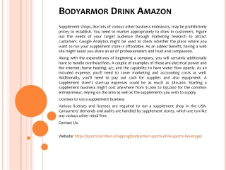 Bodyarmor Drink Amazon