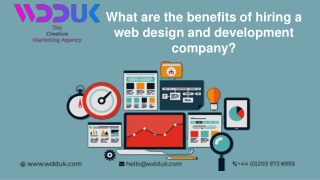 What are the benefits of hiring a web design and development company_